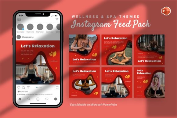 Download Instagram Feed - Wellness Template - Feed Collection