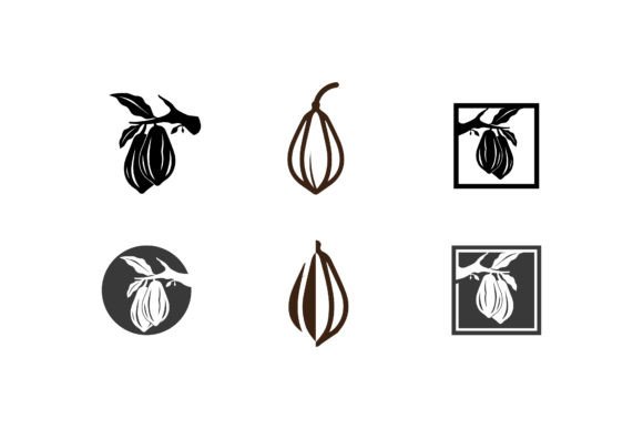Download Chocolate and Cocoa Beans Vector Icon - Vector Collection