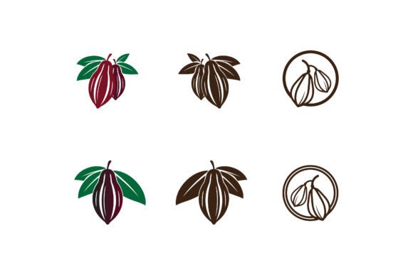Download Chocolate and Cocoa Beans Vector Icon - Vector Collection