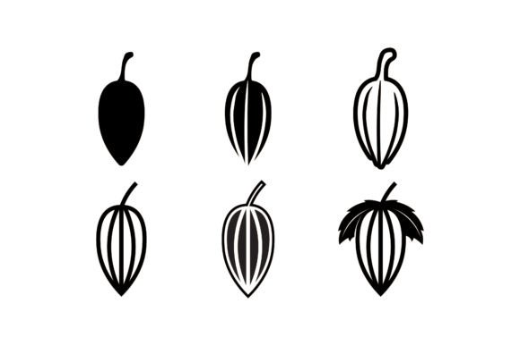 Download Chocolate and Cocoa Beans Vector Icon - Vector Collection