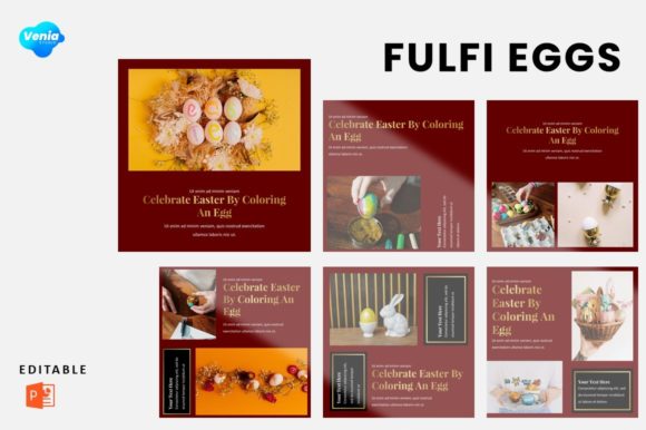 Download Instagram Feed Template - Fulfil Egg - Premium Resources