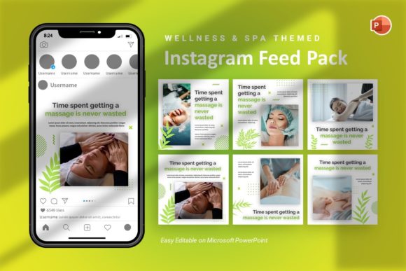 Download Instagram Feed - Wellness Template - Feed Collection