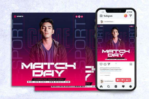 Download E-Sports Gaming Social Media Post - Media post Collection
