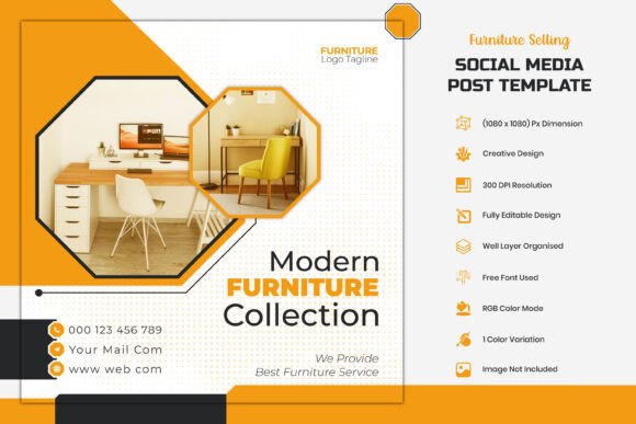 Download Furniture Social Media Post Design - Media post Collection