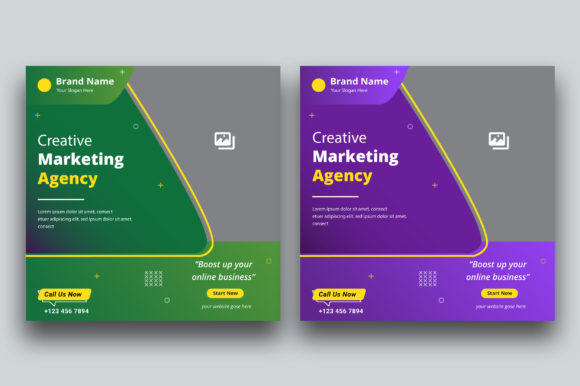 Download Digital Marketing Agency Social Post - Social post Collection