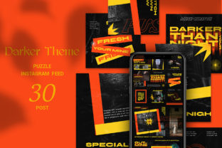 Download Darker Theme Puzzle Instagram Feed - Feed Collection