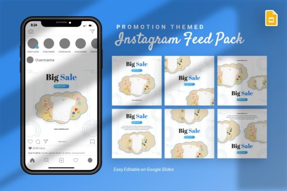 Download Instagram Feed - Promotion Google Slides - Premium Resources