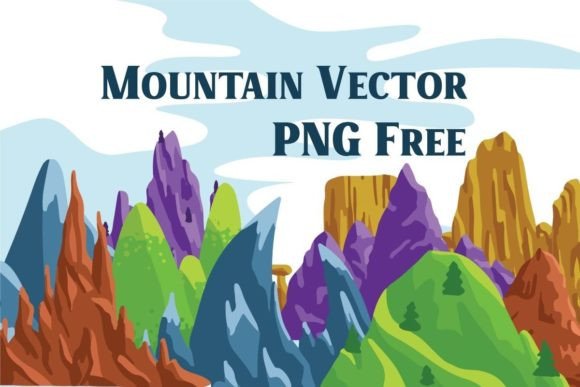 Download Mountain Vector PNG Free - Vector Collection
