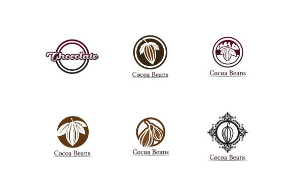 Download Chocolate and Cocoa Beans Vector Icon - Vector Collection