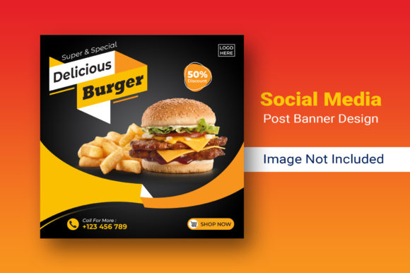 Download Social Media Post for Food Menu Design - Media post Collection