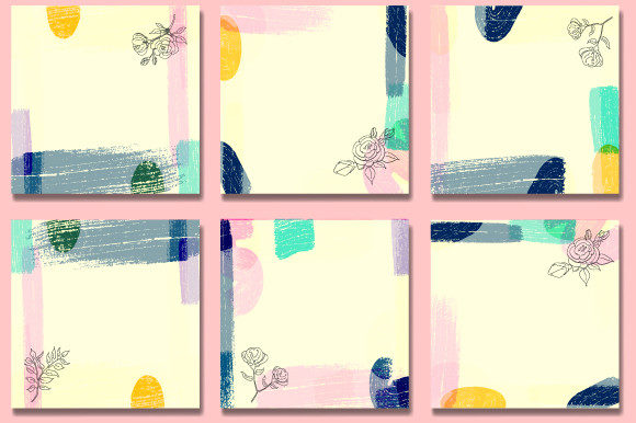 Download Social Media Post Pastel Color Leaves - Media post Collection