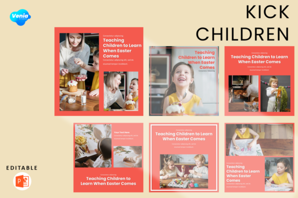 Download Instagram Feed Template - Kick Children - Feed Collection