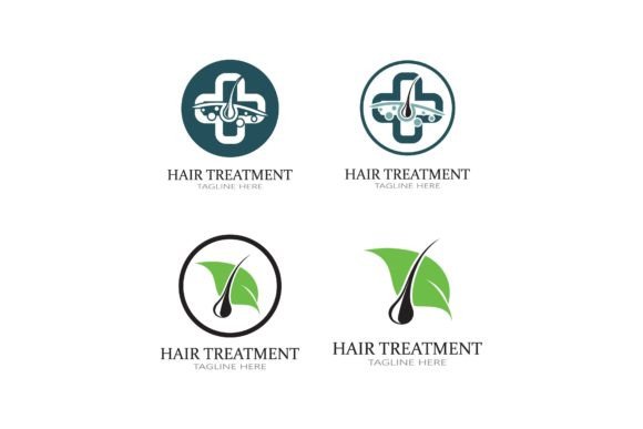 Download HAIR TREATMENT CARE LOGO DESIGN VECTOR - Vector Collection
