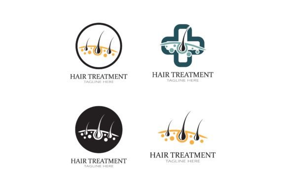 Download HAIR TREATMENT CARE LOGO DESIGN VECTOR - Vector Collection