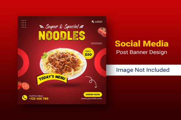Download Social Media Post for Food Menu Design - Media post Collection