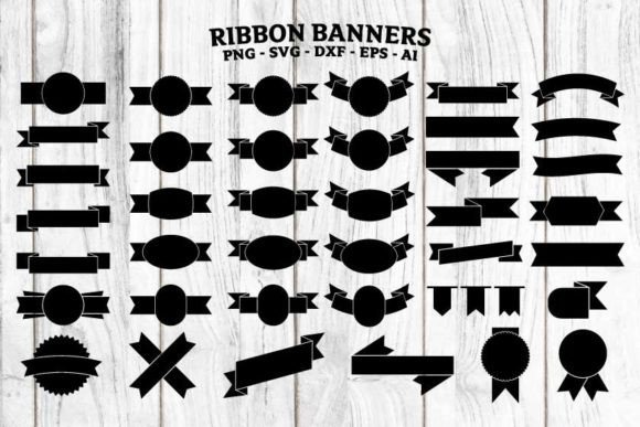 Download Ribbon Banner SVG - Ribbon Vector &amp; PNG - Vector Collection
