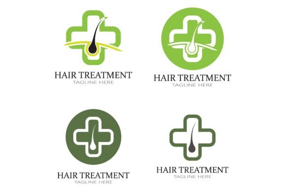 Download HAIR TREATMENT CARE LOGO DESIGN VECTOR - Vector Collection
