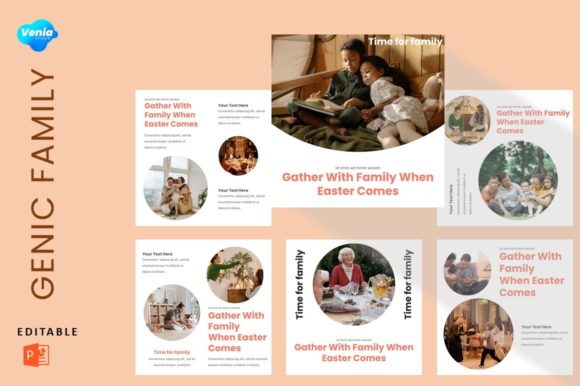 Download Instagram Feed Template - Genic Family - Premium Resources