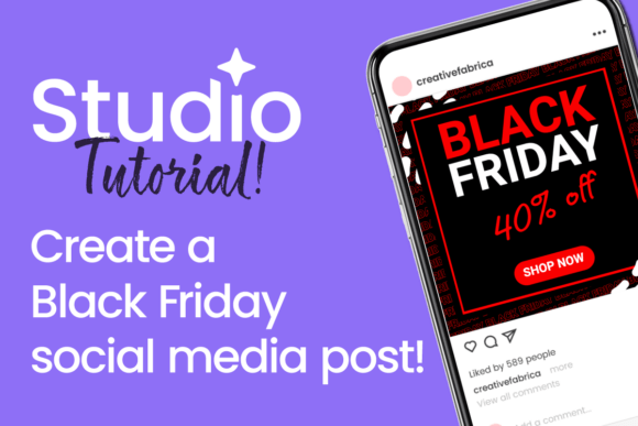 Download Create a Black Friday Social Media Post in Studio - Media post Collection