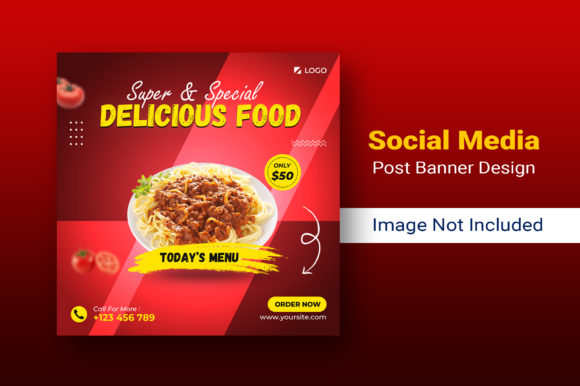 Download Social Media Post for Food Menu Design - Media post Collection