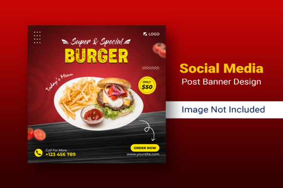 Download Social Media Post for Food Menu Design - Media post Collection
