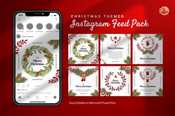 Download Instagram Feed - Christmas Template - Premium Resources