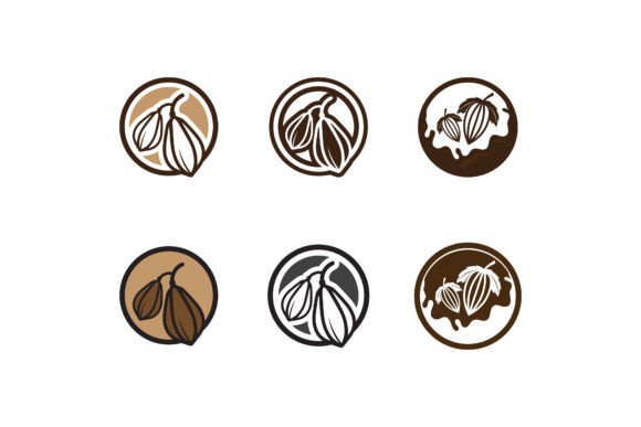 Download Chocolate and Cocoa Beans Vector Icon - Vector Collection