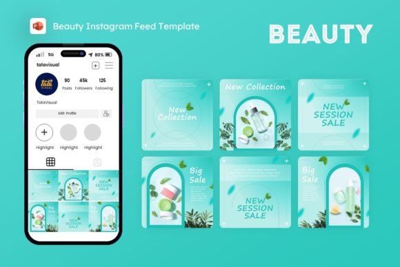 Download Instagram Feed Template - Beauty - Feed Collection