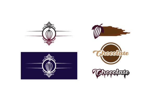 Download Chocolate and Cocoa Beans Vector Icon - Vector Collection