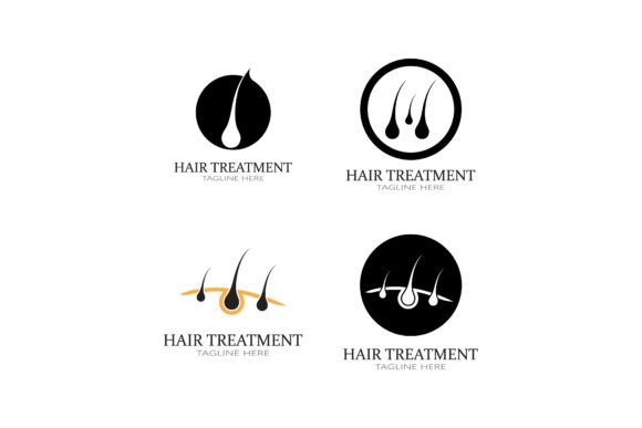Download HAIR TREATMENT CARE LOGO DESIGN VECTOR - Vector Collection