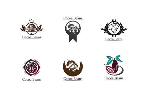 Download Chocolate and Cocoa Beans Vector Icon - Vector Collection