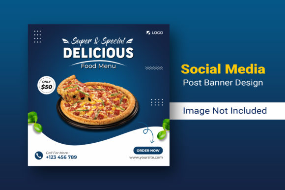 Download Social Media Post for Food Menu Design - Media post Collection