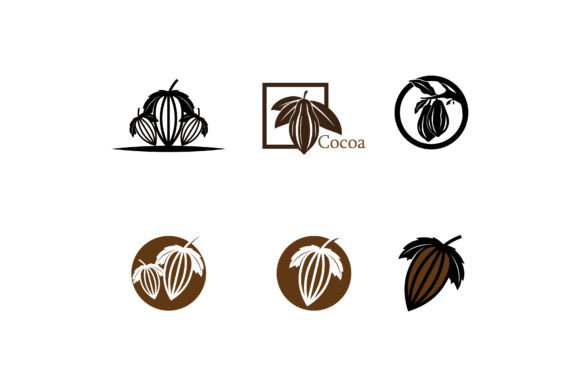 Download Chocolate and Cocoa Beans Vector Icon - Vector Collection