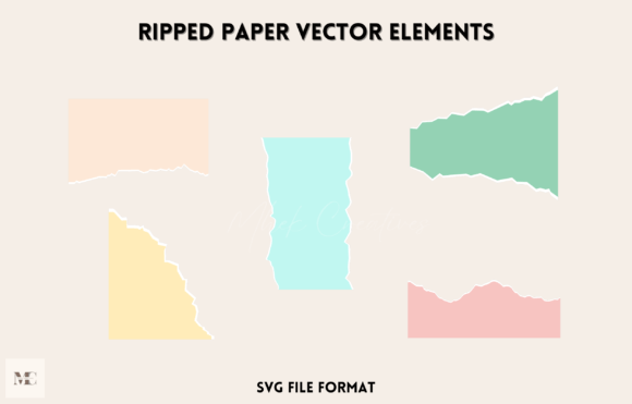 Download Ripped Paper Vector Elements - Vector Collection