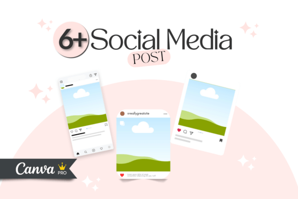 Download Social Media Feed Mockup, Canva Template - Feed Collection