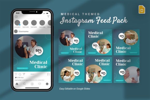 Download Instagram Feed - Medical Google Slides - Premium Resources
