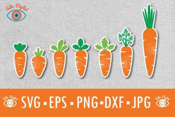 Download Carrot Shape Graphics Set - Graphics set Collection