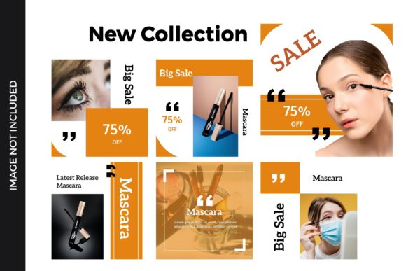 Download Instagram Feed Template - Mascara - Premium Resources